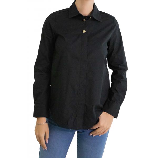 Camicia con bottone dorato Only 